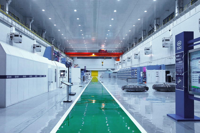 海内首个燃机智慧制造基地轮盘智能加工产线
。于喜宝供图